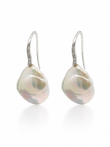 Boucles d'oreilles Cianfrone Gioielli Femme Orecchini Perla in Or Perla OROR-21-198 - OROR-21-198